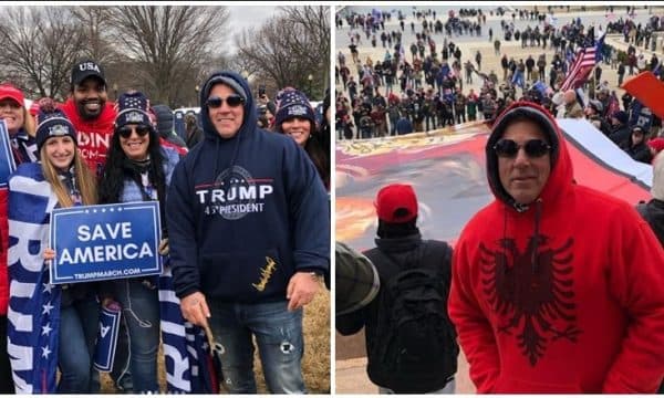 Ish-mafiozi shqiptaro-amerikan që i priu protestës kundër Biden: Kishte edhe shumë shqiptarë të tjerë që luftonin për lirininë e Amerikës!
