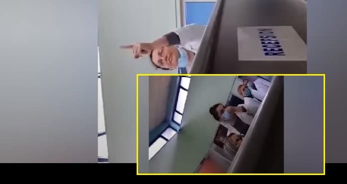 Qytetari përplaset me infermierët: Kam dy orë që pres dhe ju pini cigare, kam gruan në gjendje të rëndë