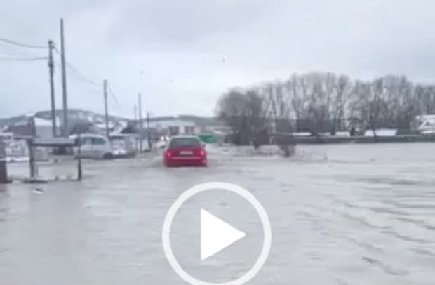 Komorani sot, pjesë të tëra nën ujë |Video