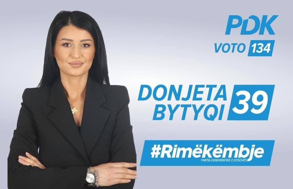 Donjeta Bytyqi: Në Drenicë edhe një herë ju dha vula e fitorës së PDK-së (FOTO)