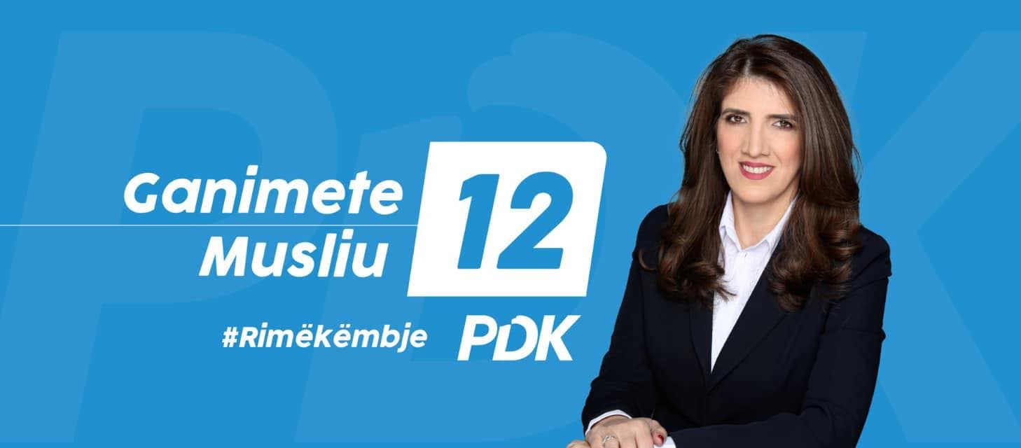 Ganimete Musliu: Skenderaj njëzëri po numëron, numrin e PDK-së 134 (FOTO)