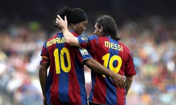 Messi i dërgon mesazh emocional Ronaldinhos