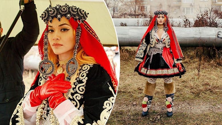 Me veshje kombëtare, Rita Ora uron 13 vjetorin e Pavarësisë: Urime Kosova jonë