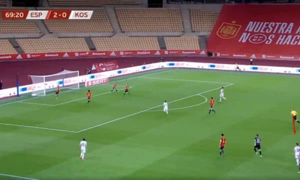 Halimi i shënon gol të çmendur Spanjës