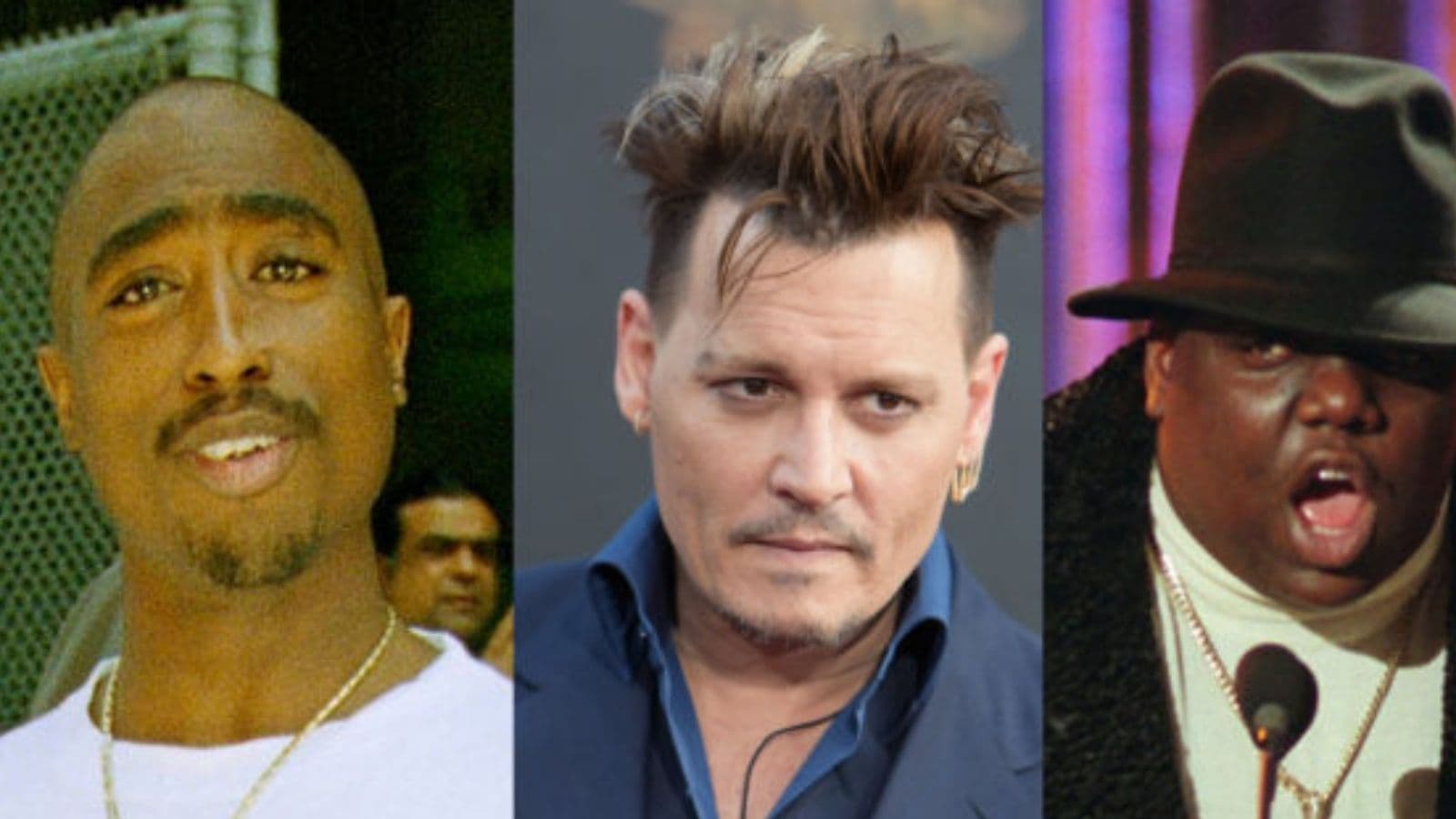 Johnny Depp në filmin e ri trajton misterin e vrasjes së 2Pac dhe Notorious B.I.G.