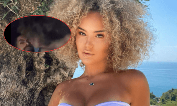 Arta Elezajt i del video duke u puthur e prekur me një burrë në shtrat (VIDEO)