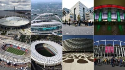Zbuloni stadiumet ku do të luhet Evropiani i Futbollit