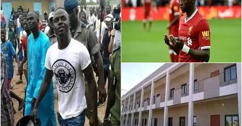 Shembull për njerëzimin, Mane hap spitalin në fshatin e tij në Senegal