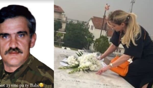 “Sot 23 vite pa ty babi”, Leonora Jakupi viziton varrin e babait të ndjerë