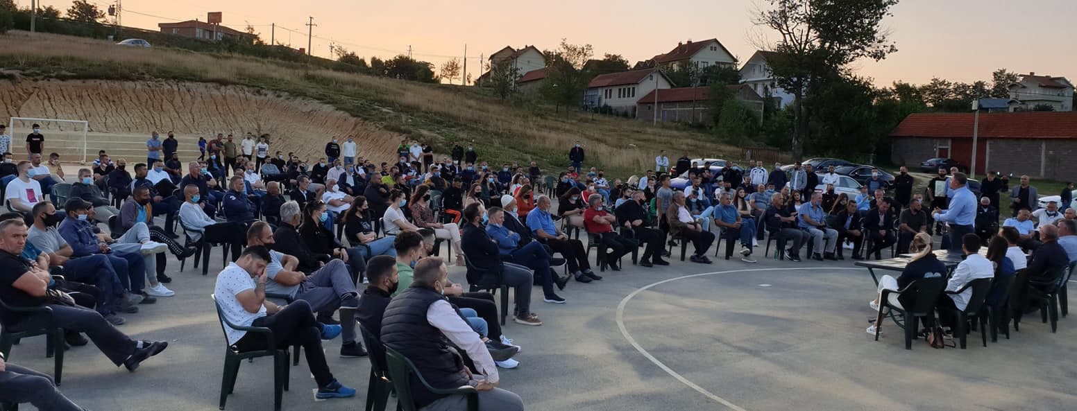 Sami Lushtaku e Fadil Nura, marrin mbështetje të madhe në Polac (FOTO)