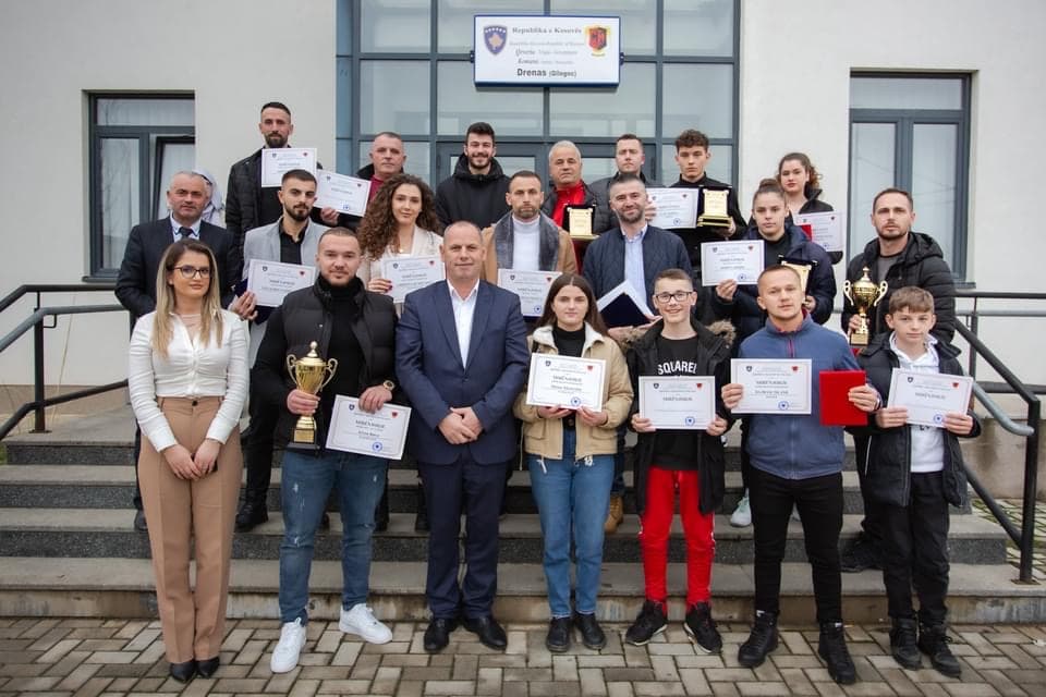 Drenasi shpall sportistët e dalluar të vitit 2021