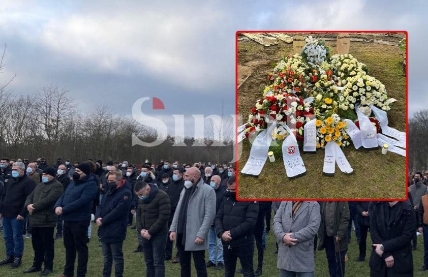 Featured image for Varrosen dy fëmijët që i vrau babai në Gjermani/ Nëna e plagosur merr pjesë në ceremoni, s’lejon t’u vendoset mbiemri