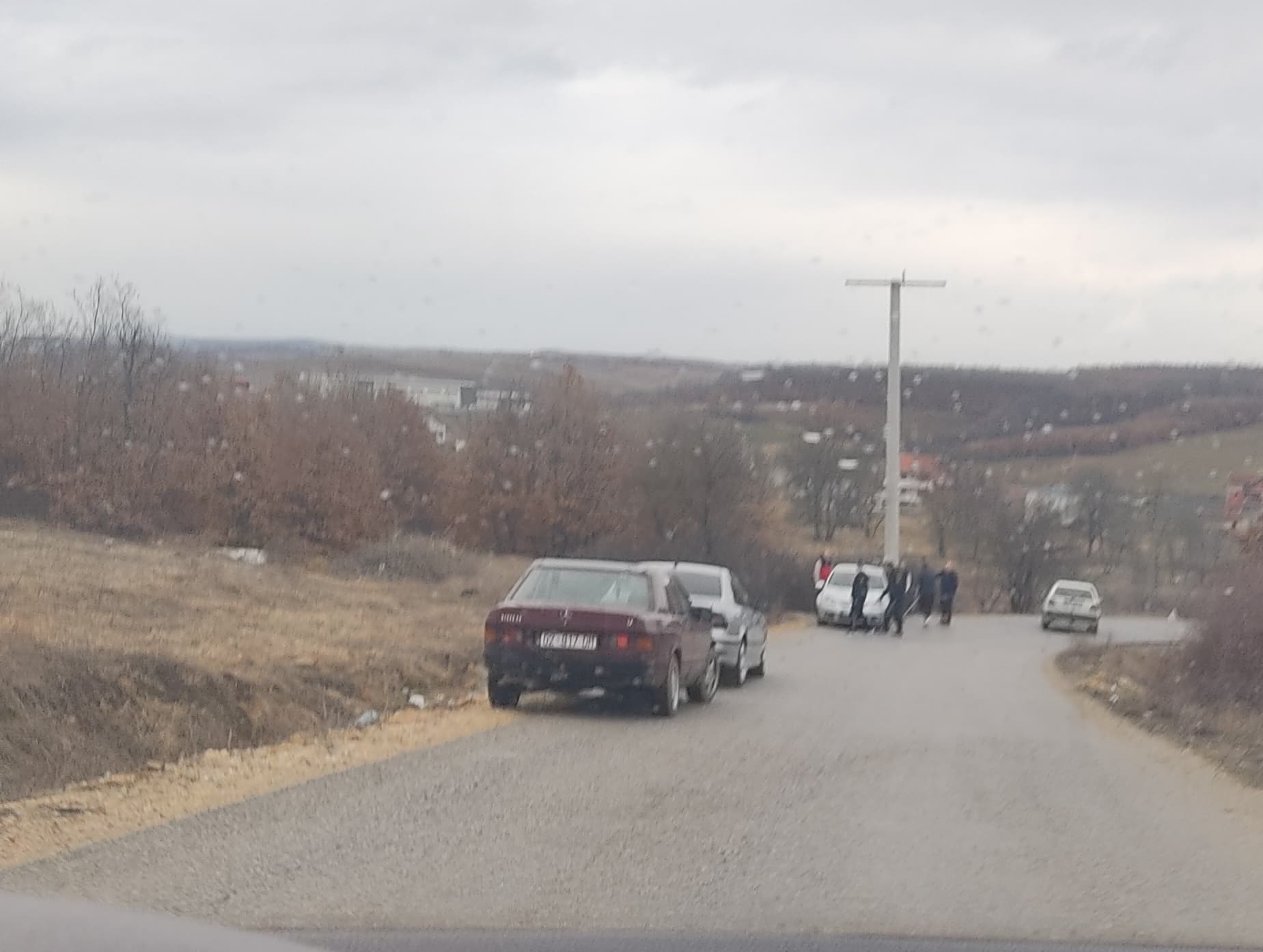 Lajmi i fundit: Aksident komunikacioni në fshatin Polluzhë ( FOTO)