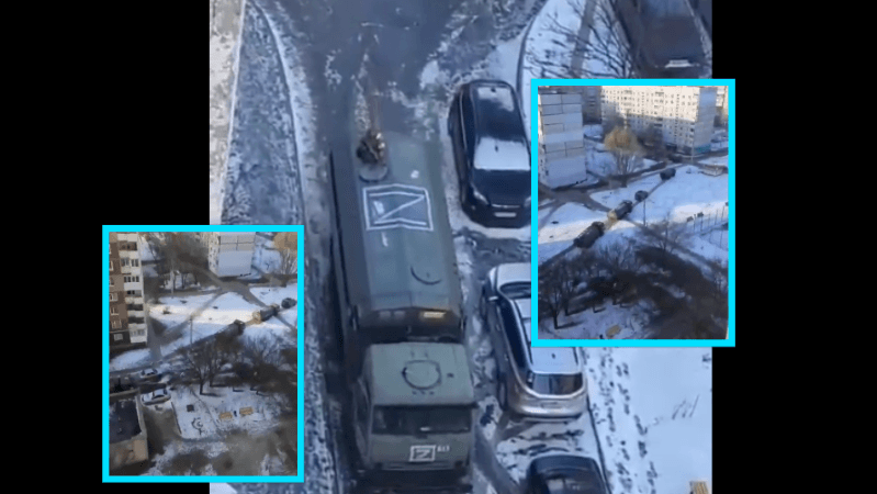 VIDEO Pamje nga momenti kur forcat ruse hynë në qytetin e dytë më të madh ukrainas