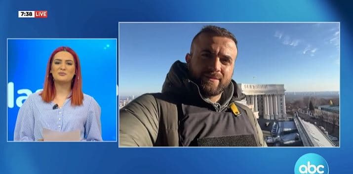Gazetari shqiptar flet nga Kievi: Ka pasur bombardime të mëdha, ku po qëndrojmë