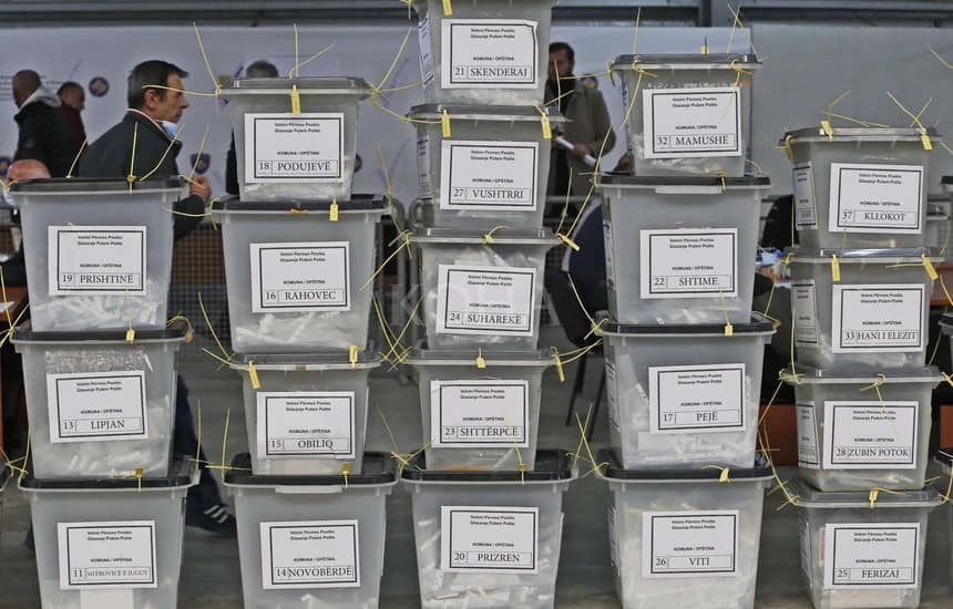 Numërohen 89.62 për qind e votave: VV e para me 41.07 %, PDK e dyta me 22.31%, LDK e treta me 17.58%
