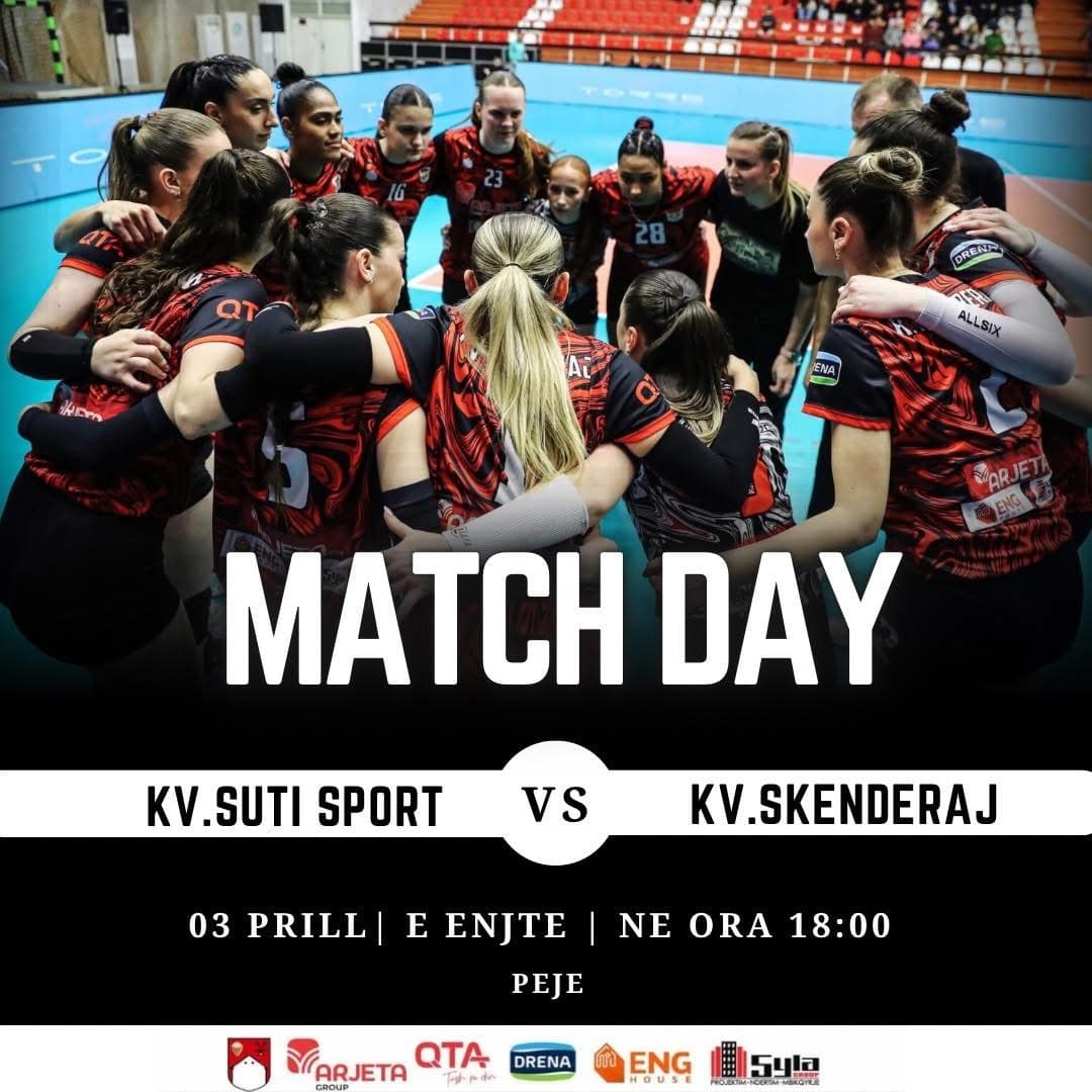 Xhiroja e Fundit e Rregullt në Volejboll – KV Skenderaj përballet me KV Suti Sport!