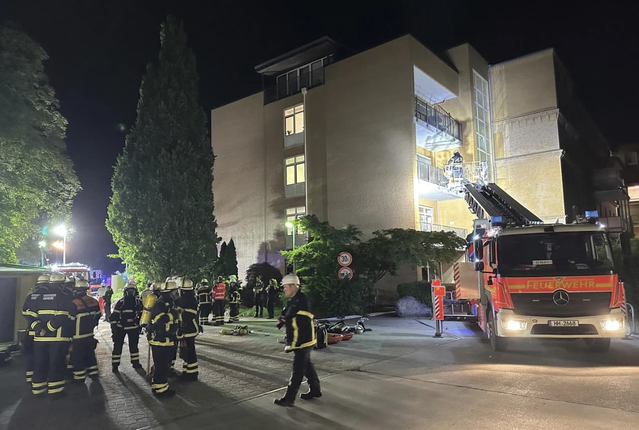 Zjarri shpërthen në një spital në Hamburg, humbin jetën tre pacientë dhe dhjetëra tjerë lëndohen