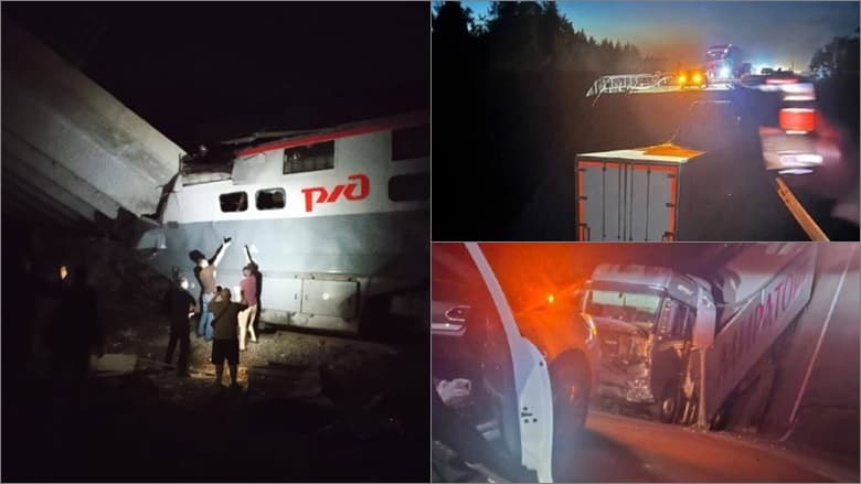 Pamje dhe detaje nga “shpërthimi i urës” që shkaktoi përplasjen e trenave në Rusi, nga ku mbetën shtatë të vdekur dhe dhjetëra të lënduar