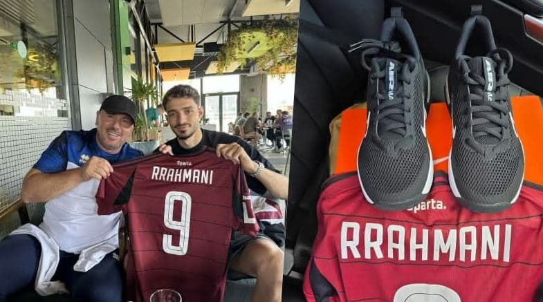 Rrahmani s’e harron Faruk Statovcin, i bjen dhuratë nga Çekia