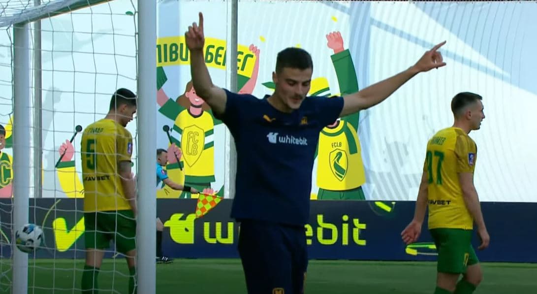 Ermir Rashica me super asist, rikthehen skuadrën e tij në elitën e futbollit ukrainas