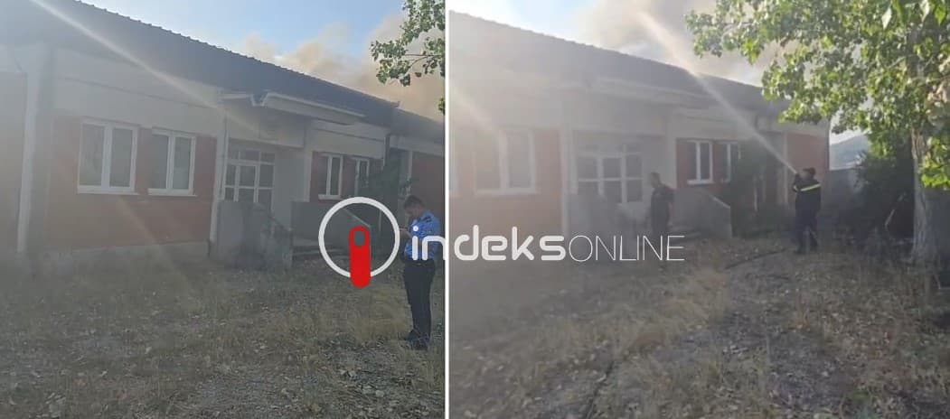 Video/ Zjarri në fshatrat e Klinës, digjet edhe ambulanta