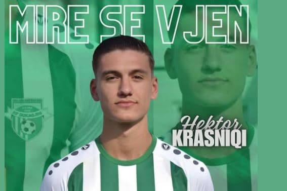 Braktis futbollin austriak për Dukagjinin, Hektor Krasniqi bëhet pjesë e skuadrës nga Klina