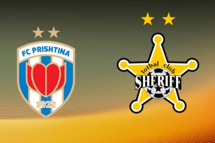 Publikohen formacionet zyrtare të ndeshjes Sheriff Tiraspol – Prishtina