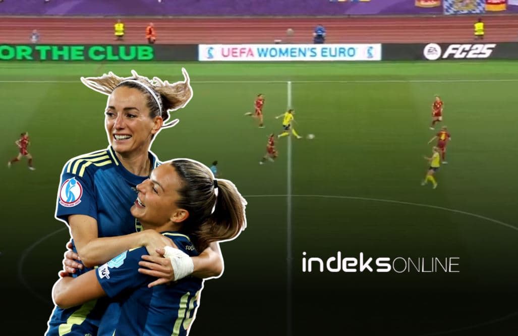 Kosovare Asllani asiston për Suedinë ndaj Gjermanisë