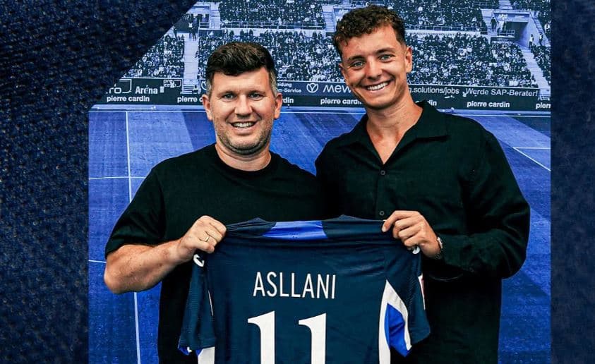 Zyrtare: Hoffenheim nuk e lëshon Asllanin, sulmuesi kosovar nënshkruan kontratë të re