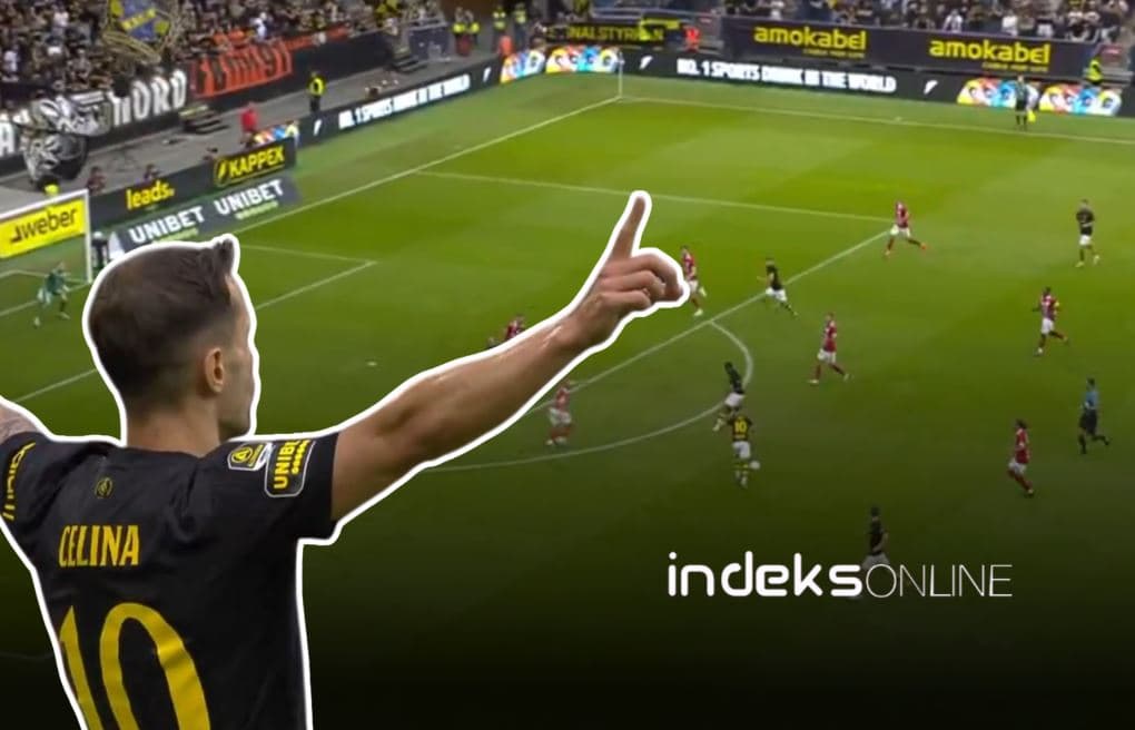 Mjeshtër i eurogolave, Bersant Celina e realizon një me fanellën e AIK-ut