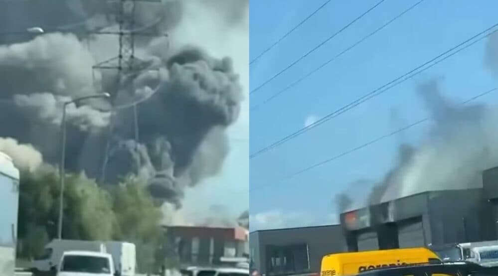 Zjarri në Lipjan, lëndohet një zjarrfikës