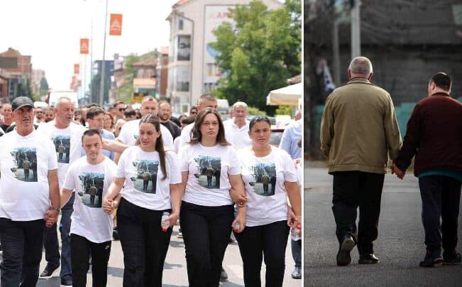 Prekëse/ Deçani nderon babain e ndjerë që ecte çdo ditë nga 20km me djalin e tij të prekur nga Sindroma Down