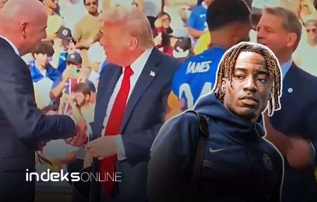 Shfaqet video, Infantino ia dhuroi Trumpit medaljen e Noni Maduekes
