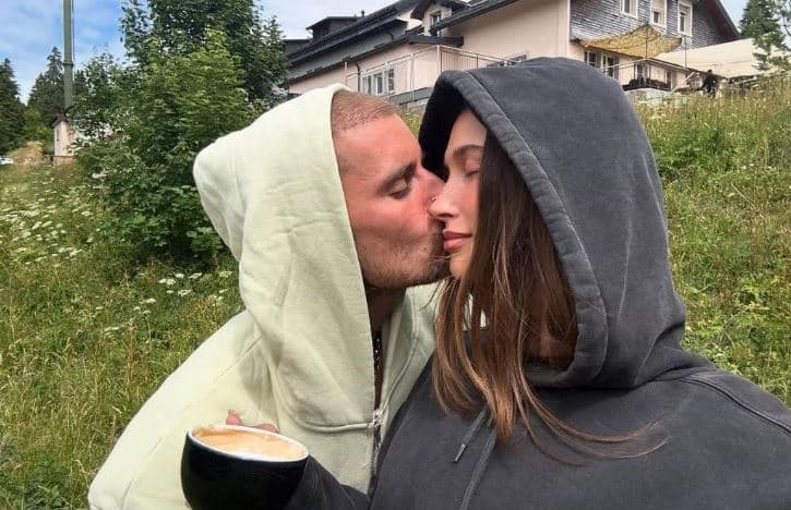 U ndanë? Justin shuan kureshtjen, publikon foto me Haileyn
