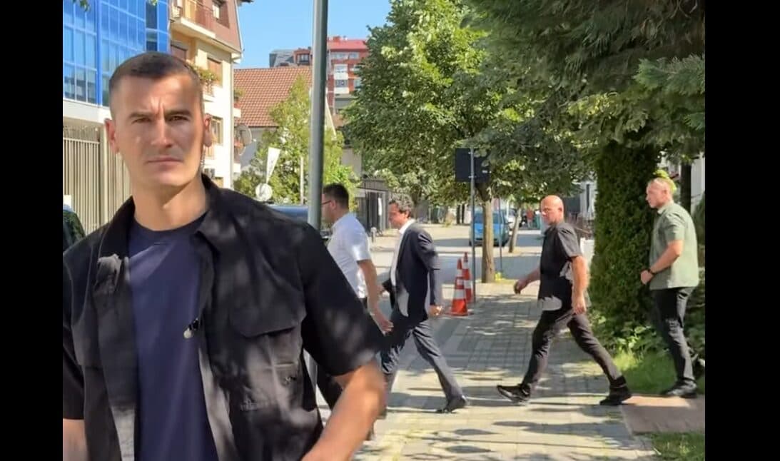 Pa shumë informacione për vendin dhe orën, Limaj e Kurti përfundojnë takimin në lagjen Pejton