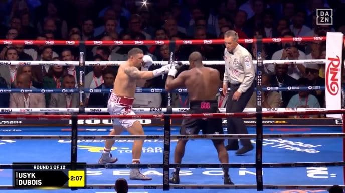 Mbyllet raund i parë, Usyk i jashtëzakonshëm!
