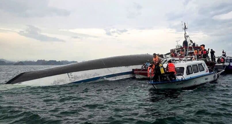 Përmbytet anija turistike në Vietnam, 38 viktima mes tyre edhe fëmijë
