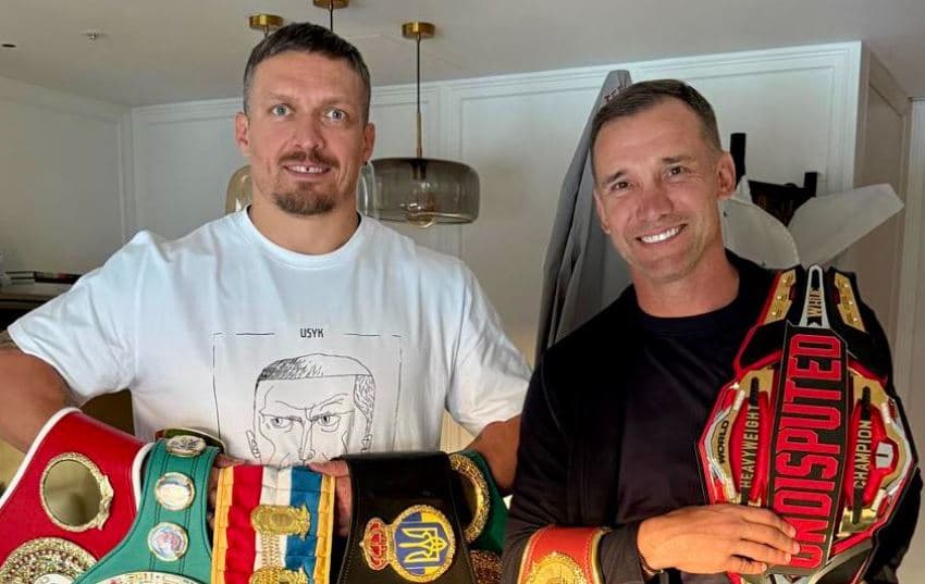 Shevchenko takon Usykun: U ndalova për shokun tim, urime kampion!