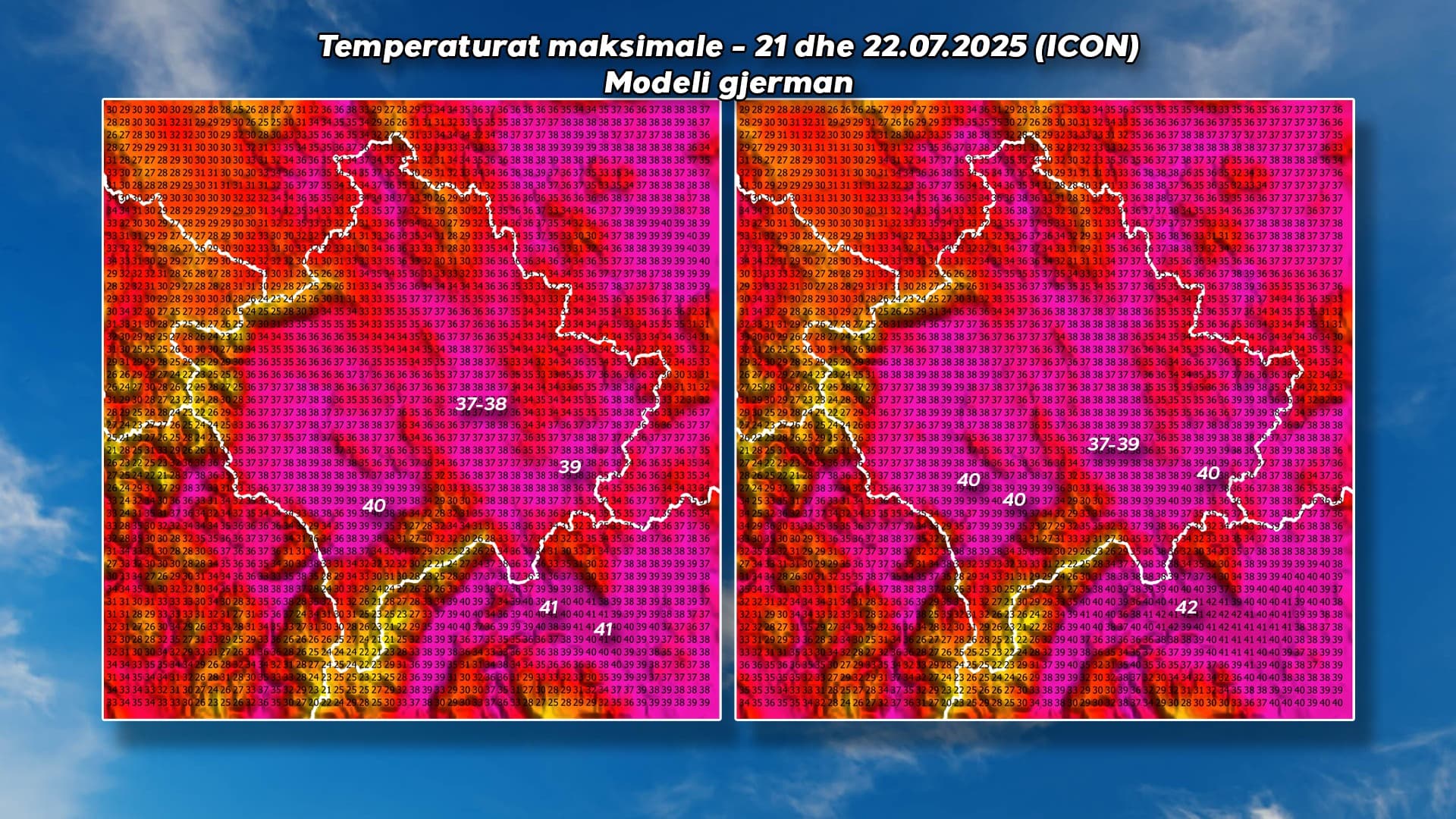 Sot në Kosovë u regjistrua temperatura 41°C, pritet të arrijë 42°C