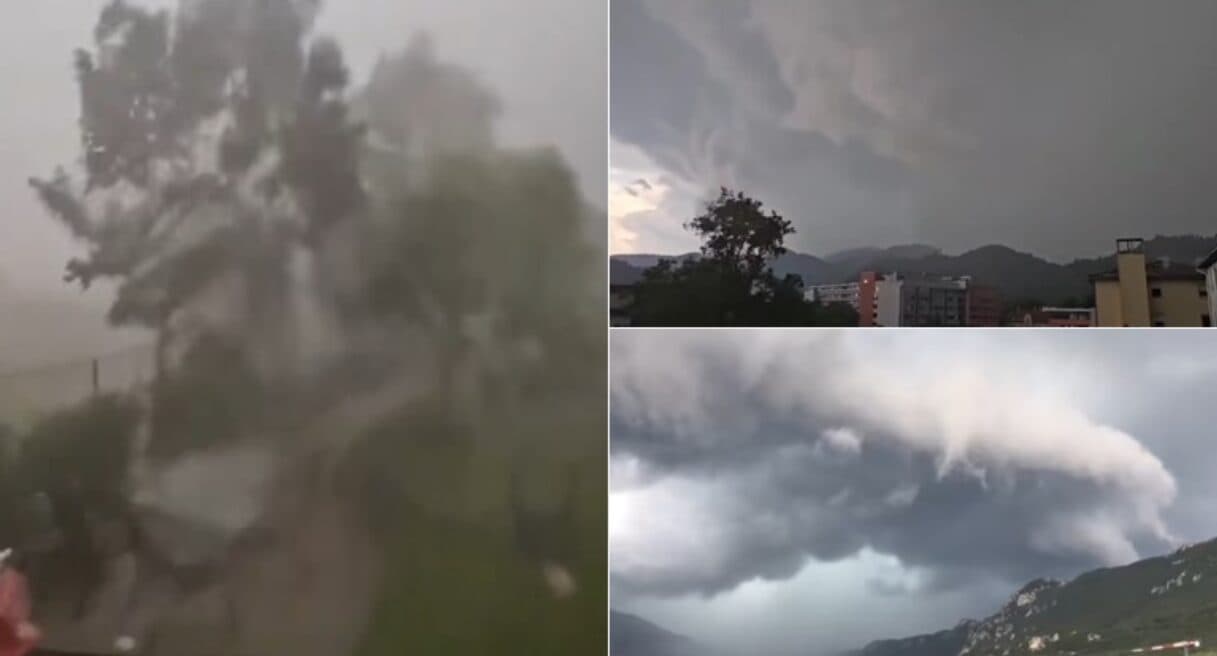 Stuhi të fuqishme godasin Slloveninë, mijëra banorë pa energji elektrike