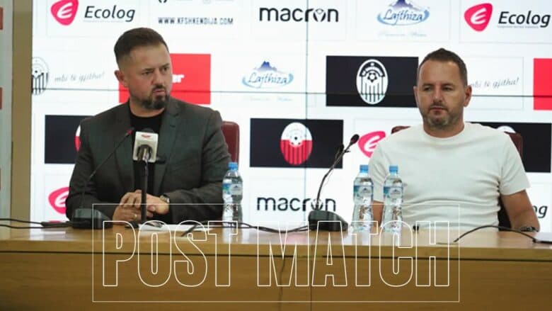 Trajneri i Shkëndijës flet pas fitores ndaj FCSB-së: Nuk jemi favorit për ndeshjen e ardhshme, kemi kaluar vetëm gjysmën e rrugës