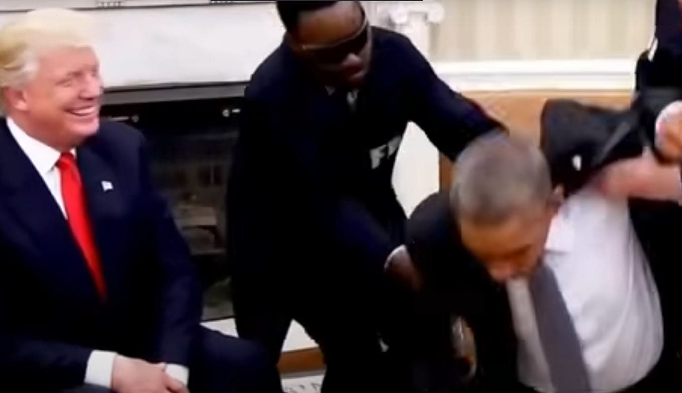 Trump publikon video të manipuluar me AI që shfaq arrestimin e Obamës