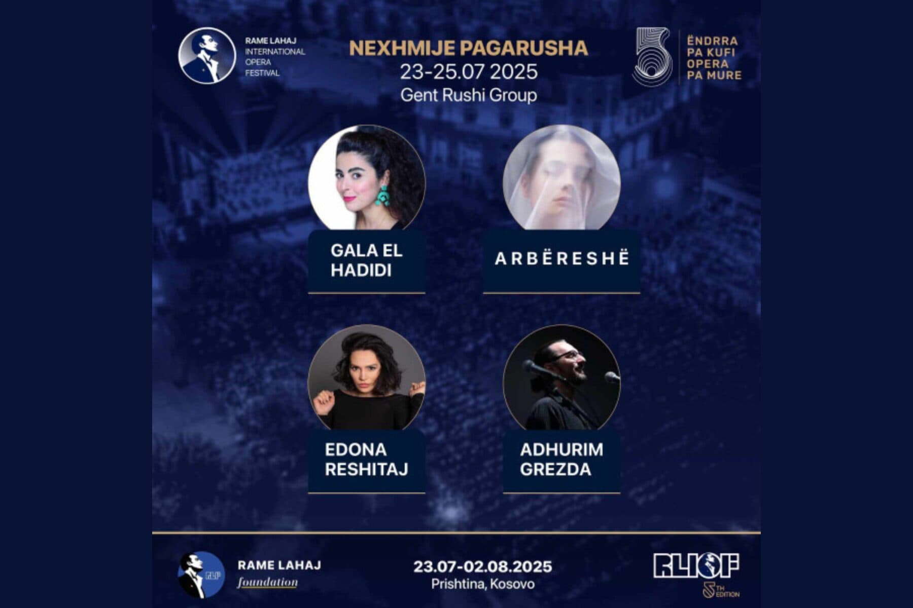 ​”Ëndrra pa kufi, Opera pa mure”: Festivali Ndërkombëtar i Operës Rame Lahaj, nis sonte me mbrëmjen kushtuar Nexhmije Pagarushës