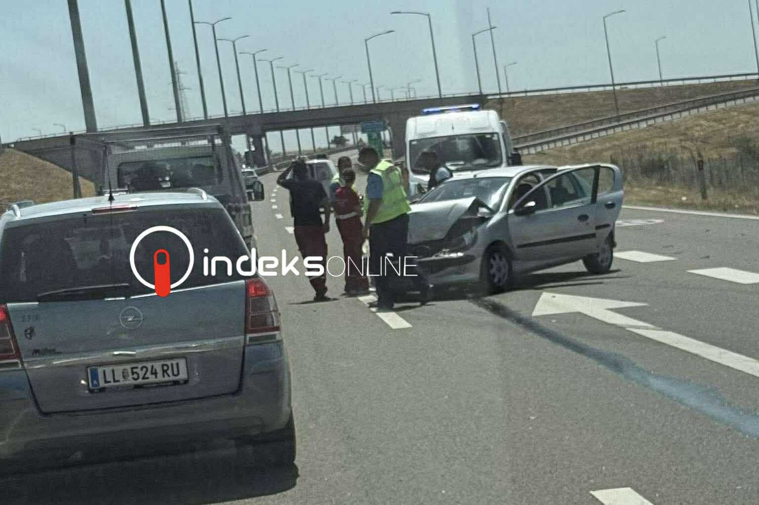 Vetëaksident në autostradën “Arben Xhaferi”, raportohet për të lënduar