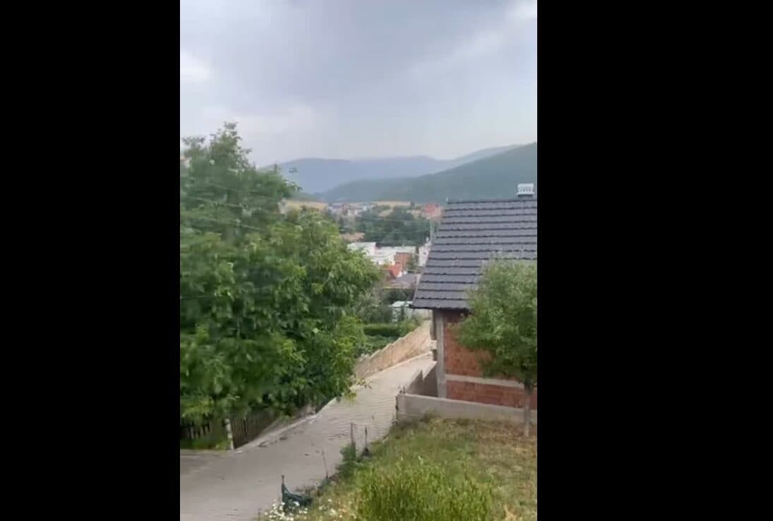 Në këtë fshat të Kosovës nis shiu