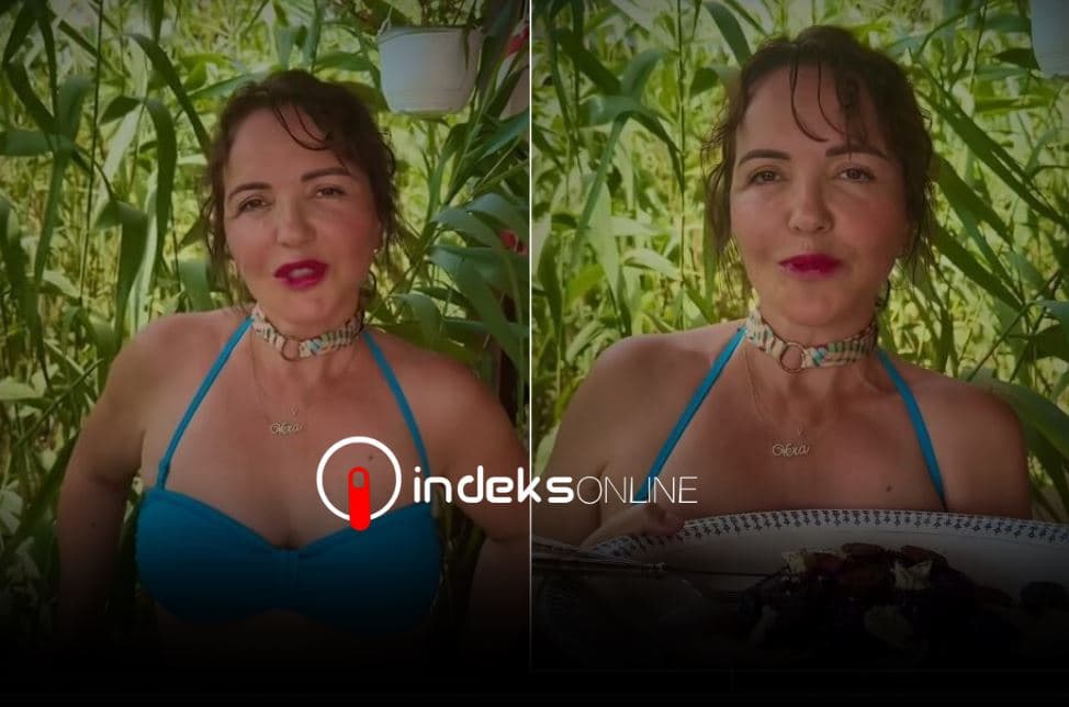 Nëna e Rita Orës në bikine iu tregon se çfarë duhet të hani në këto temperatura të larta