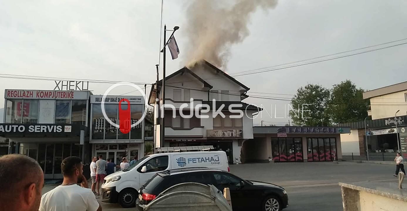 Digjet një shtëpi në Banje të Istogut
