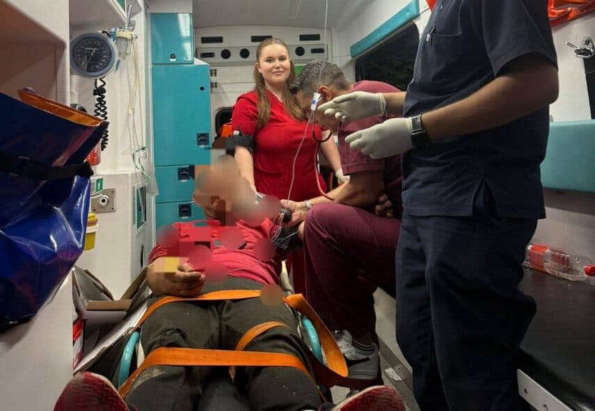 Dy persona ranë në humnerë me motor në Letnicë – zjarrfikës, policë e mjekë u dolën në ndihmë