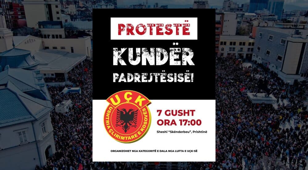Katër parti mbështesin protestën e 7 gushtit për çlirimtarët – LVV e LDK ende pa qëndrim